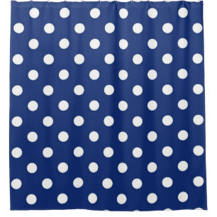 Polka-Punktmuster Duschvorhang
