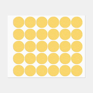 Polka-Punktmuster Etiketten