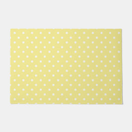 Polka-Punktmuster Fußmatte