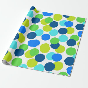 Polka-Punktmuster Geschenkpapier