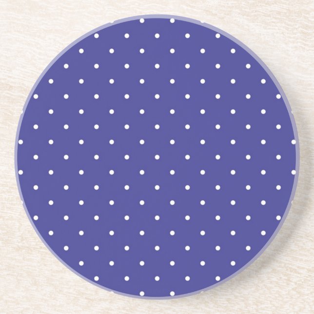 Polka-Punktmuster Getränkeuntersetzer (Vorne)