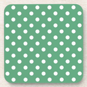Polka-Punktmuster Getränkeuntersetzer