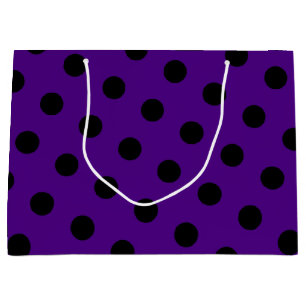 Polka-Punktmuster Große Geschenktüte
