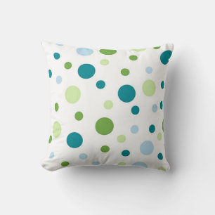 Polka-Punktmuster Kissen