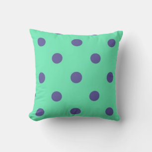 Polka-Punktmuster Kissen