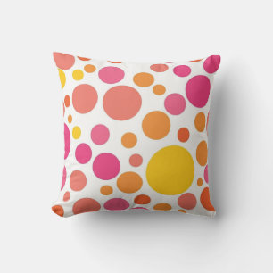 Polka-Punktmuster Kissen