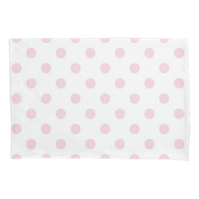Polka-Punktmuster Kissenbezug (Vorderseite)