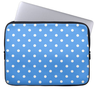 Polka-Punktmuster Laptopschutzhülle