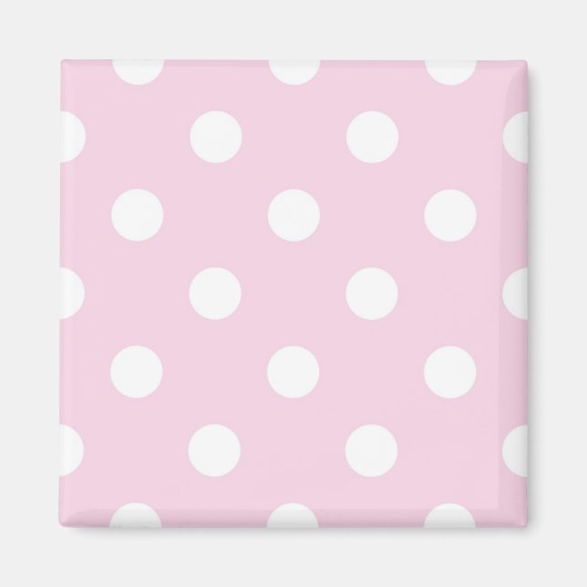 Polka-Punktmuster Magnet (Vorne)