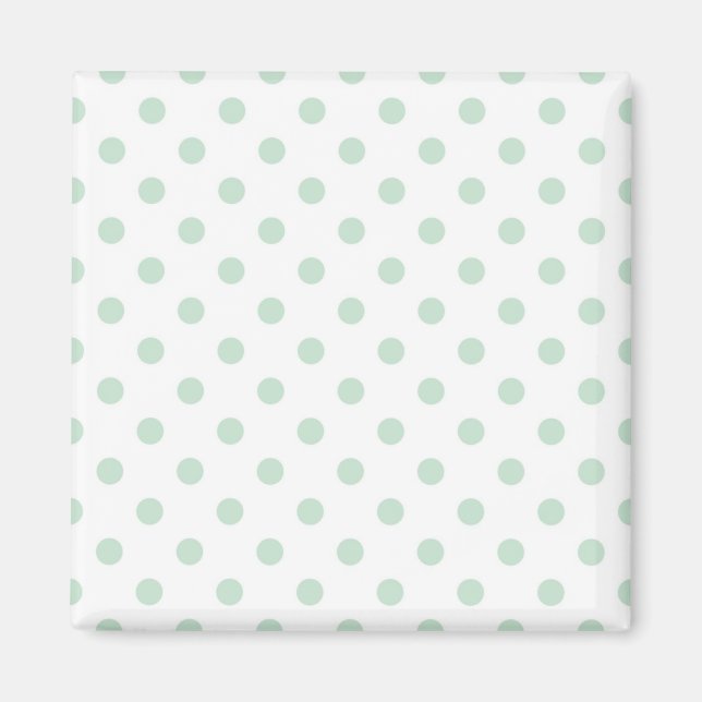 Polka-Punktmuster Magnet (Vorne)