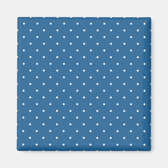 Polka-Punktmuster Magnet (Vorne)