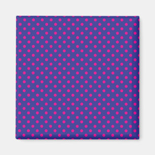 Polka-Punktmuster Magnet