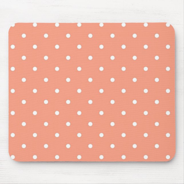Polka-Punktmuster Mousepad (Vorne)