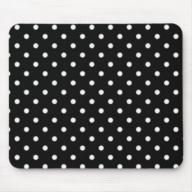 Polka-Punktmuster Mousepad (Vorne)