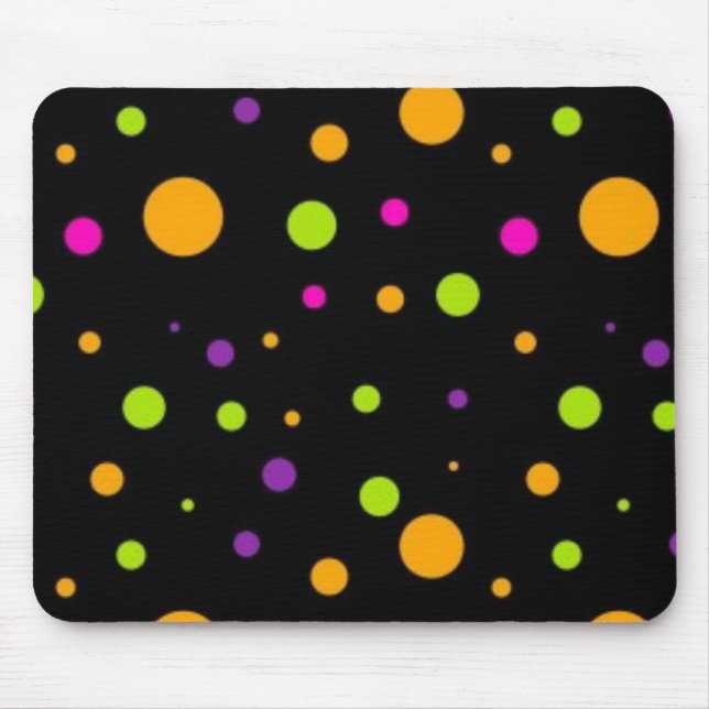 Polka-Punktmuster Mousepad (Vorne)