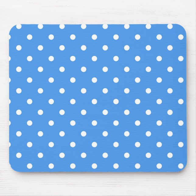 Polka-Punktmuster Mousepad (Vorne)