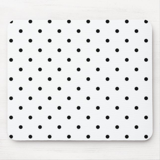 Polka-Punktmuster Mousepad (Vorne)
