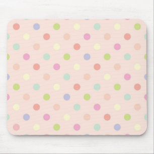 Polka-Punktmuster Mousepad