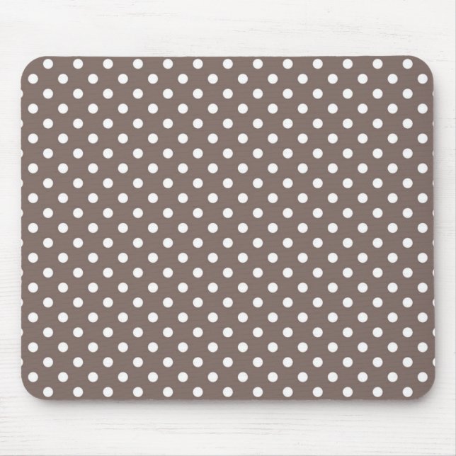 Polka-Punktmuster Mousepad (Vorne)
