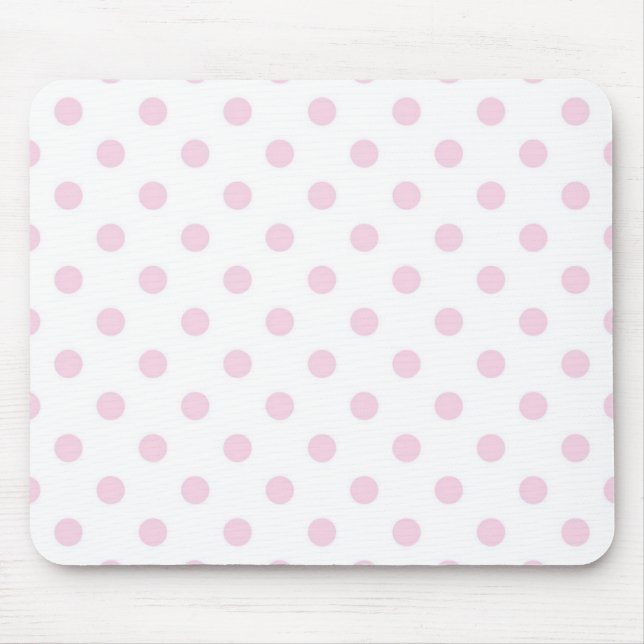 Polka-Punktmuster Mousepad (Vorne)