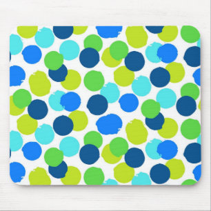 Polka-Punktmuster Mousepad