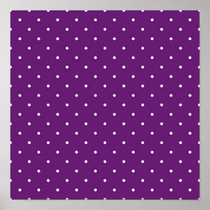 Polka-Punktmuster Poster