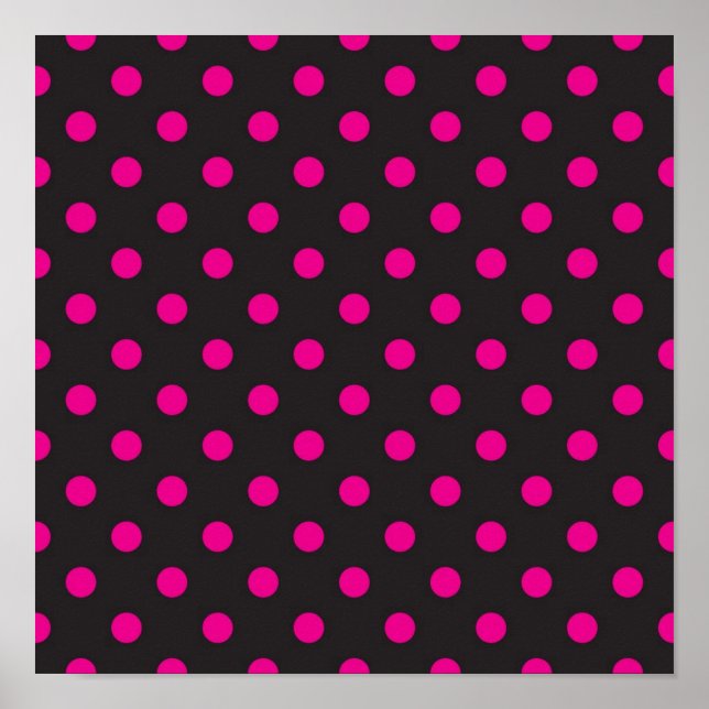 Polka-Punktmuster Poster (Vorne)