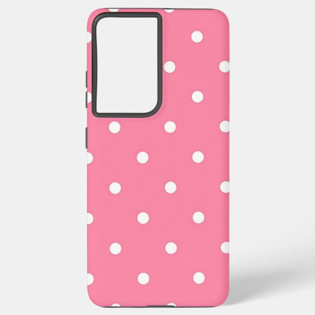 Polka-Punktmuster Samsung Galaxy Hülle (Rückseite)