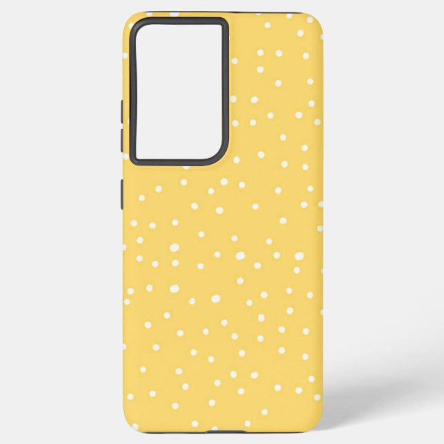 Polka-Punktmuster Samsung Galaxy Hülle (Rückseite)