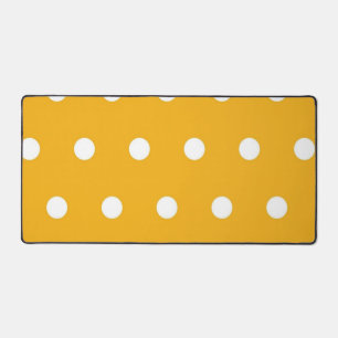 Polka-Punktmuster Schreibtischunterlage