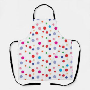 Polka-Punktmuster Schürze