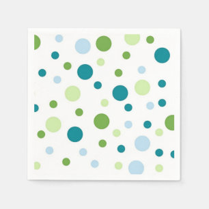 Polka-Punktmuster Serviette