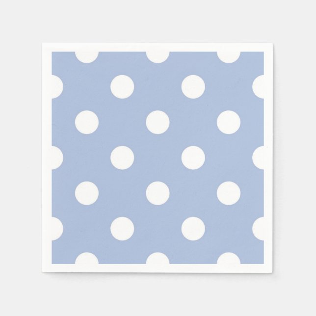 Polka-Punktmuster Serviette (Vorderseite)