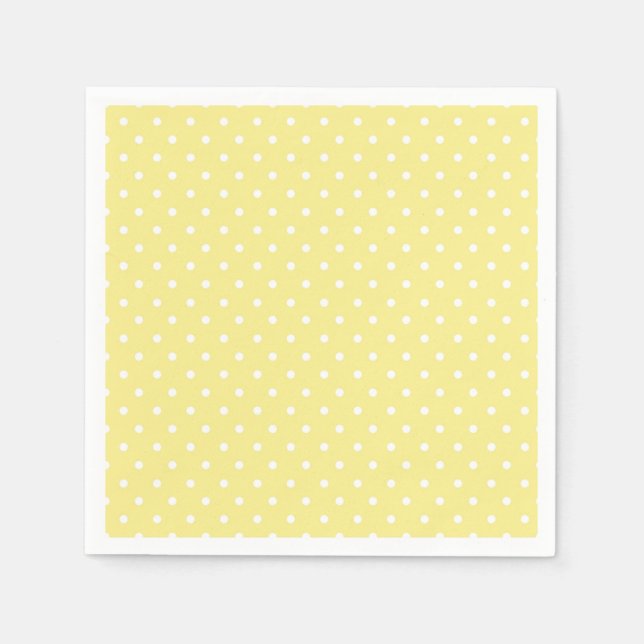 Polka-Punktmuster Serviette (Vorderseite)