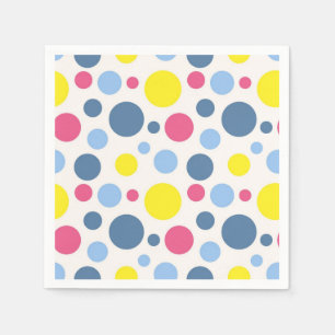 Polka-Punktmuster Serviette