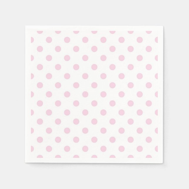 Polka-Punktmuster Serviette (Vorderseite)