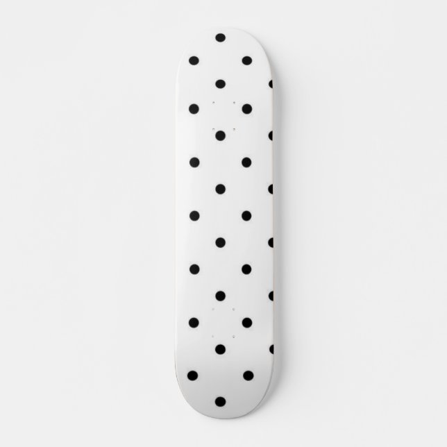 Polka-Punktmuster Skateboard (Vorne)
