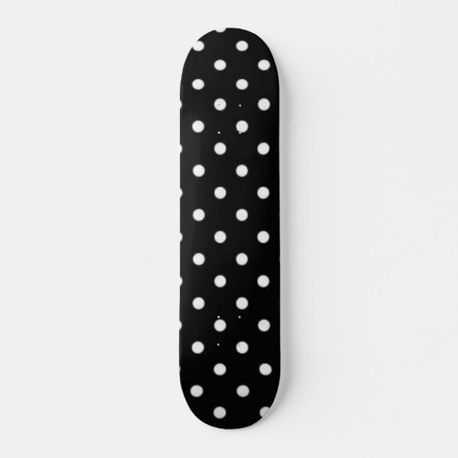 Polka-Punktmuster Skateboard (Vorne)