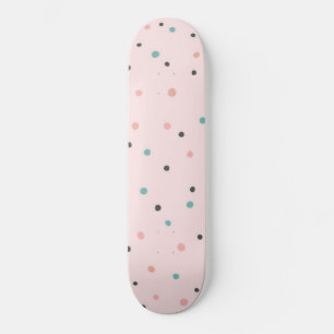 Polka-Punktmuster Skateboard