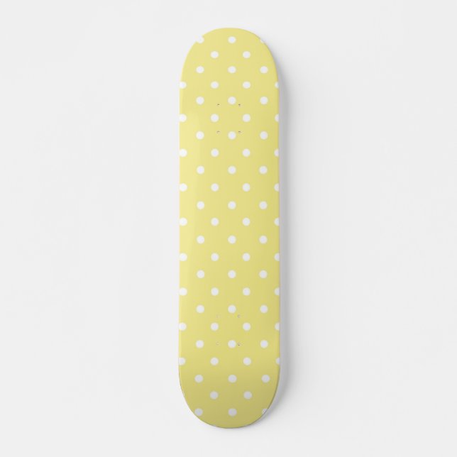 Polka-Punktmuster Skateboard (Vorne)