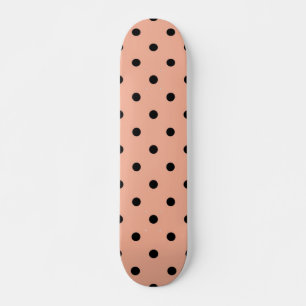Polka-Punktmuster Skateboard