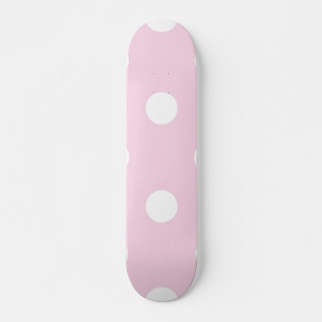 Polka-Punktmuster Skateboard (Vorne)