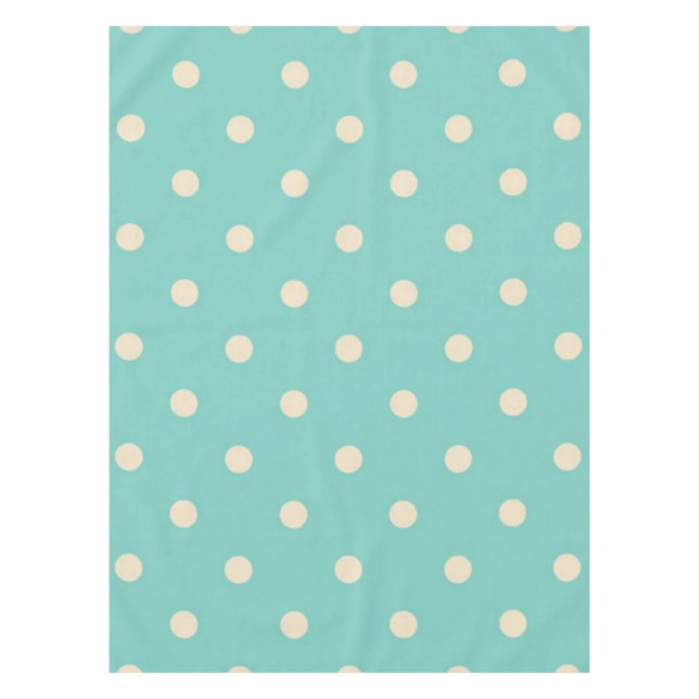 Polka-Punktmuster Tischdecke (Vorderseite)
