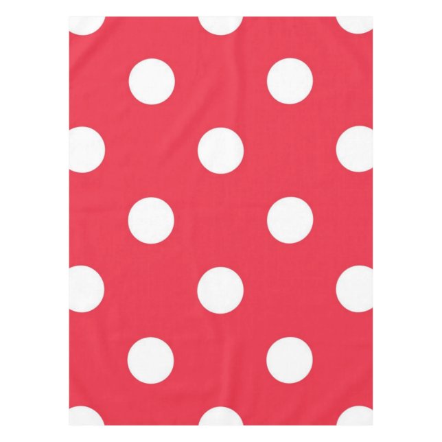 Polka-Punktmuster Tischdecke (Vorderseite)