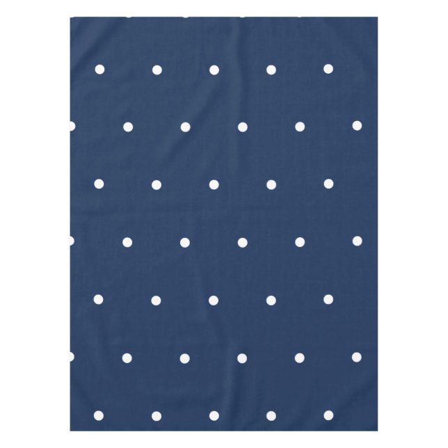 Polka-Punktmuster Tischdecke (Vorderseite)