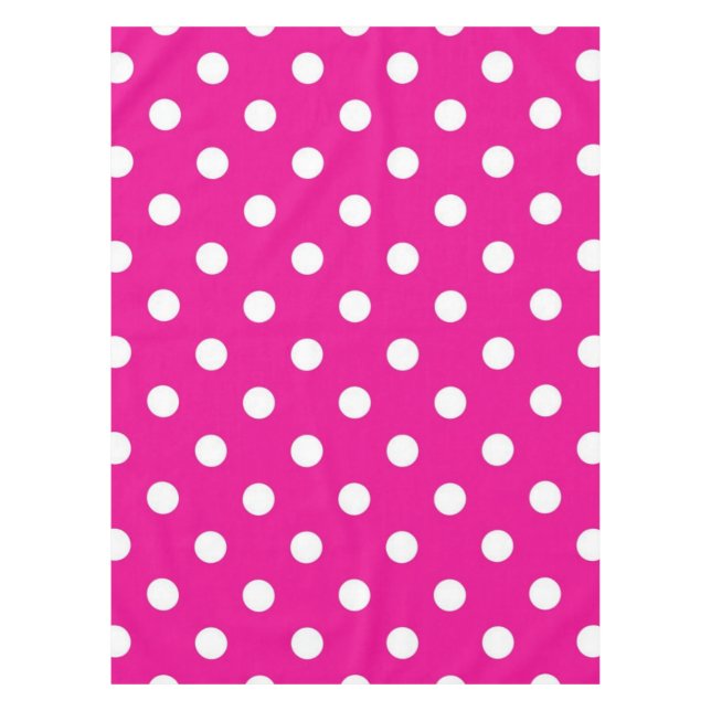 Polka-Punktmuster Tischdecke (Vorderseite)