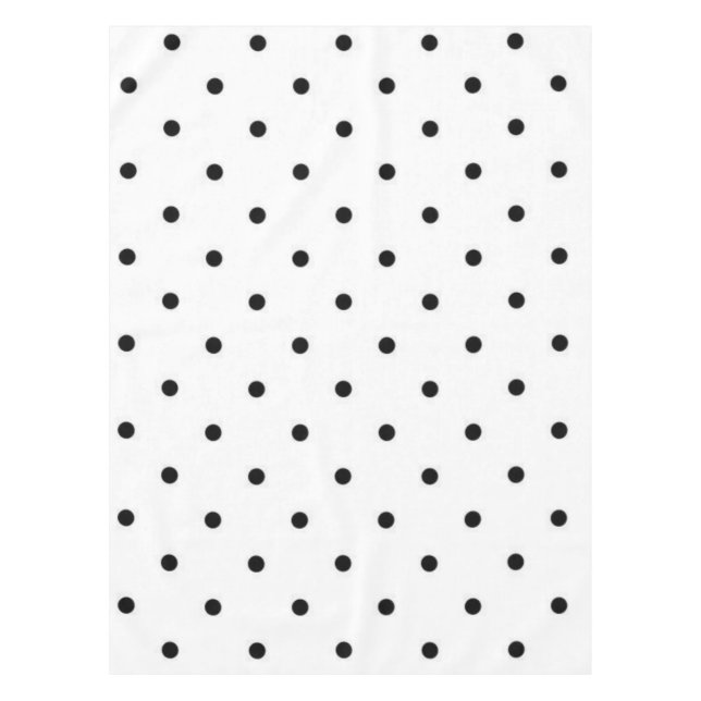 Polka-Punktmuster Tischdecke (Vorderseite)