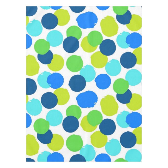Polka-Punktmuster Tischdecke (Vorderseite)
