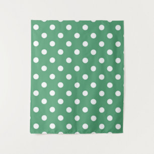 Polka-Punktmuster Wandteppich