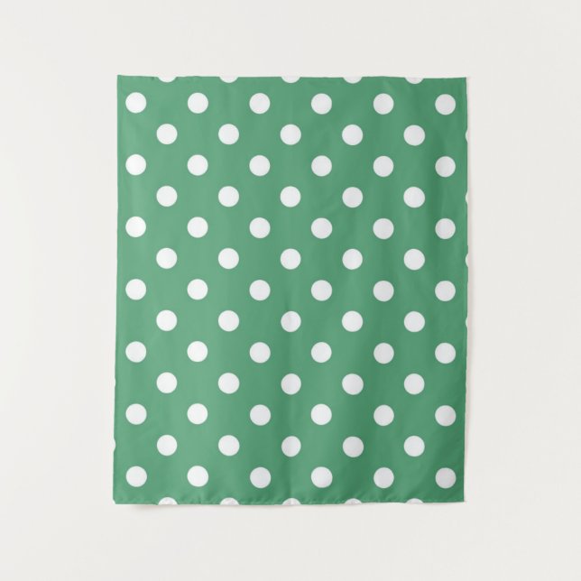 Polka-Punktmuster Wandteppich (Vorderseite)